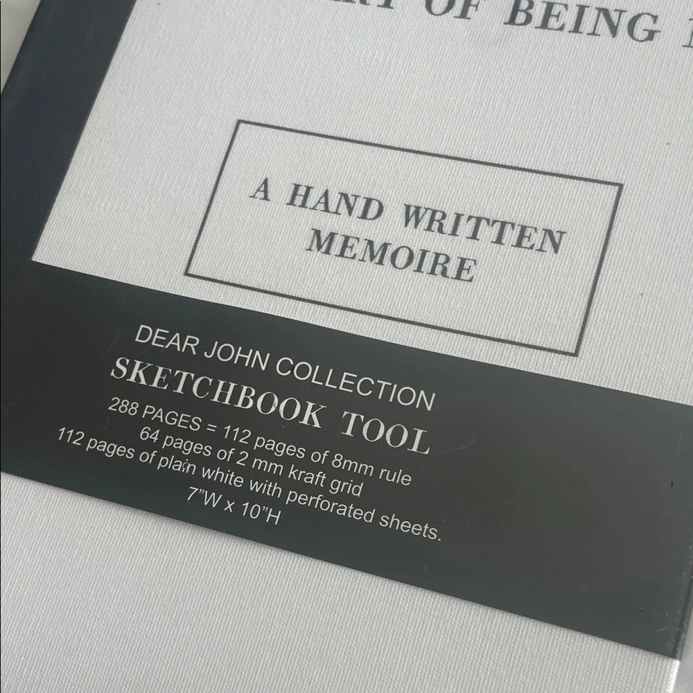 Dear John Collection Sketchbook Tool - White - Picture 2 of 3